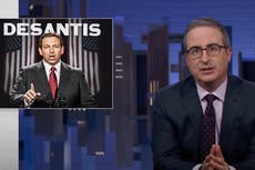 ‘If that is true: Wow!’ John Oliver blasts Ron DeSantis’s ‘bizarre dating tactic’