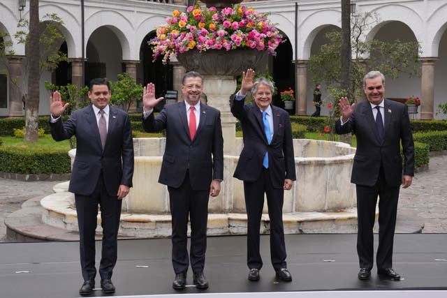 ECUADOR-CUMBRE QUITO