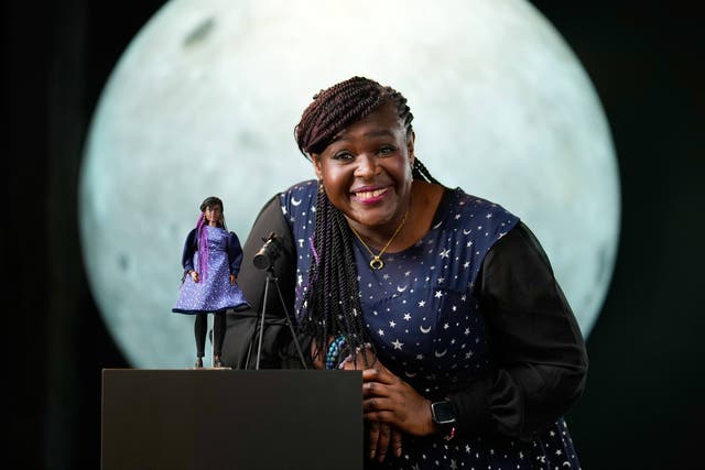 British space scientist Dr Maggie Aderin-Pocock has been honoured with a one-of-a-kind Barbie doll in her likeness in celebration of both International Women’s Day and British Science Week (Mattel/PA)