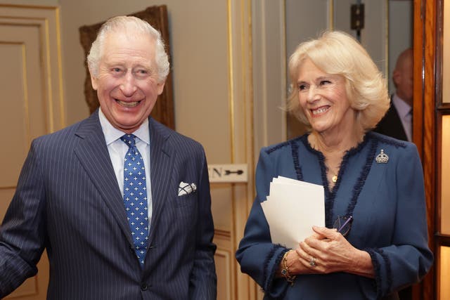 The King and Queen Consort will celebrate Colchester’s recently awarded city status before having afternoon tea in the library with people from Age UK (Chris Jackson/PA)