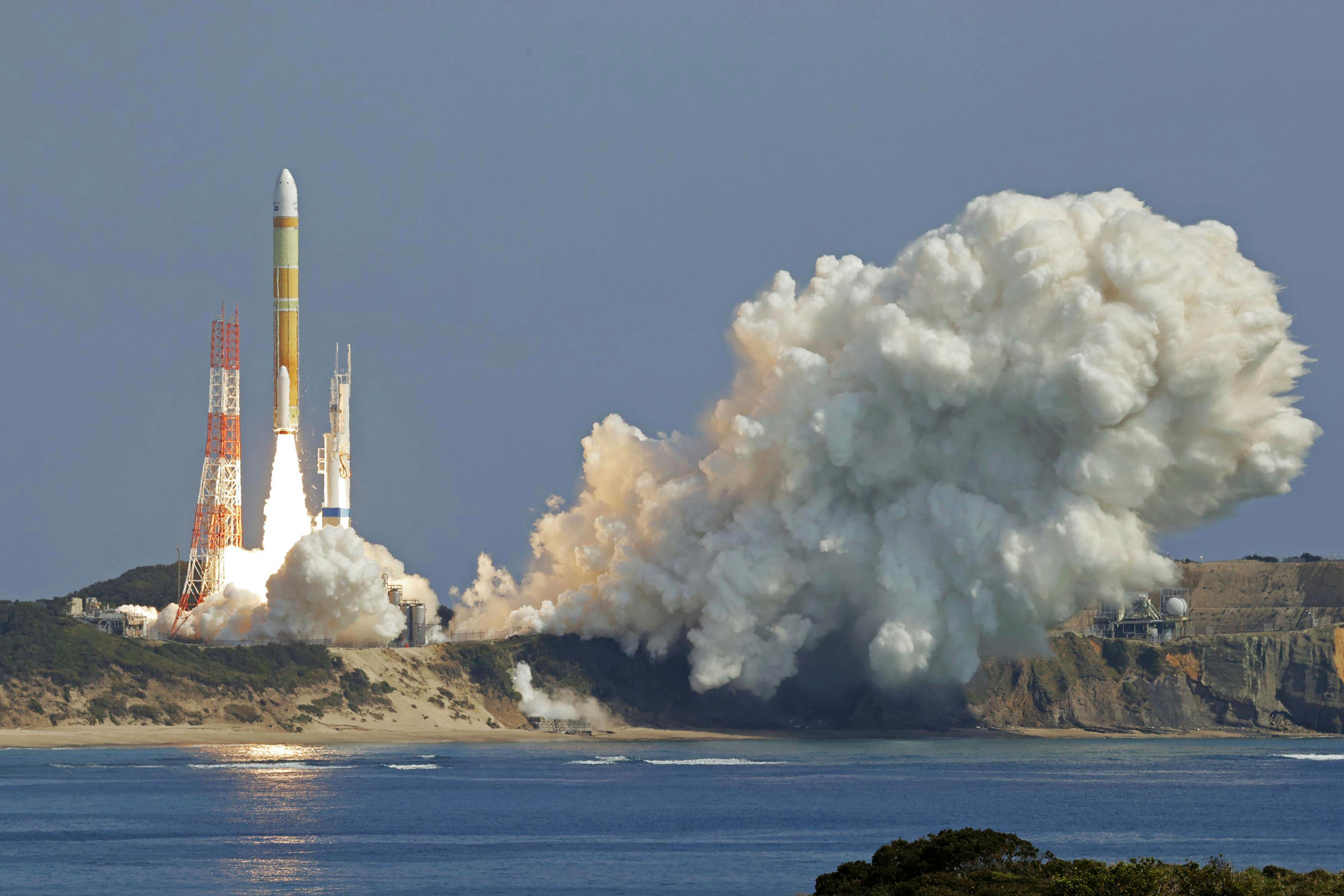 JAPÓN-COHETE FALLIDO