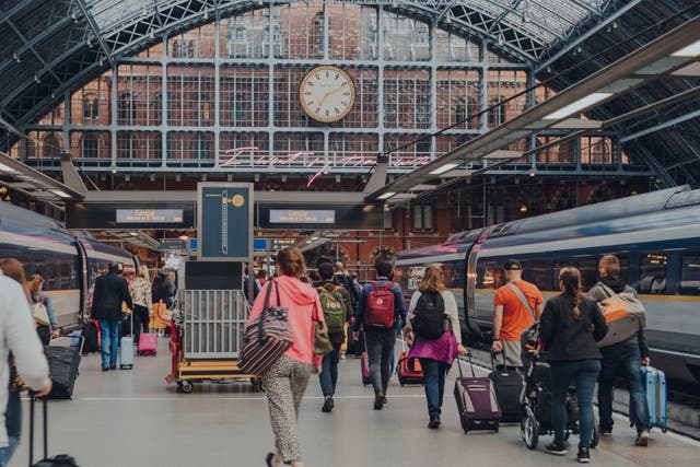 <p>Flights are a problem for unaccompanied minors under 16, but once you get to London’s St Pancras terminal, Eurostar is obliging</p>