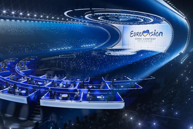 The grand final is on May 13 (BBC Eurovision/PA)