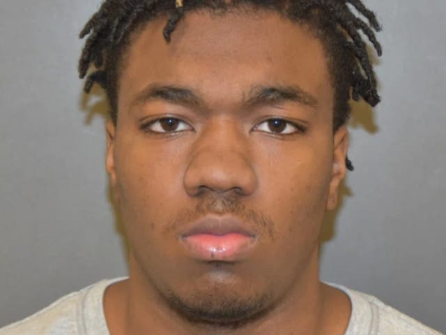 <p>Byrion Montgomery, 17, is facing charges for a suspected home invasion that left three dead in Bolingbrook, Illinois</p>