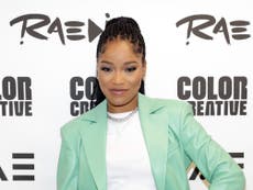 Keke Palmer praises single parents in emotional video after welcoming baby boy