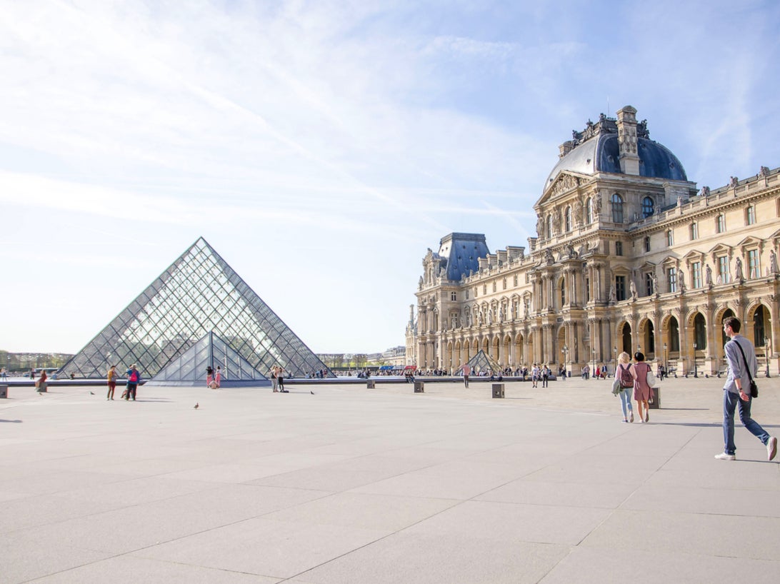 <p>Best in glass: Take a stroll around the Louvre</p>