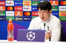 Son Heung-min feels beating AC Milan can change course of Tottenham’s season