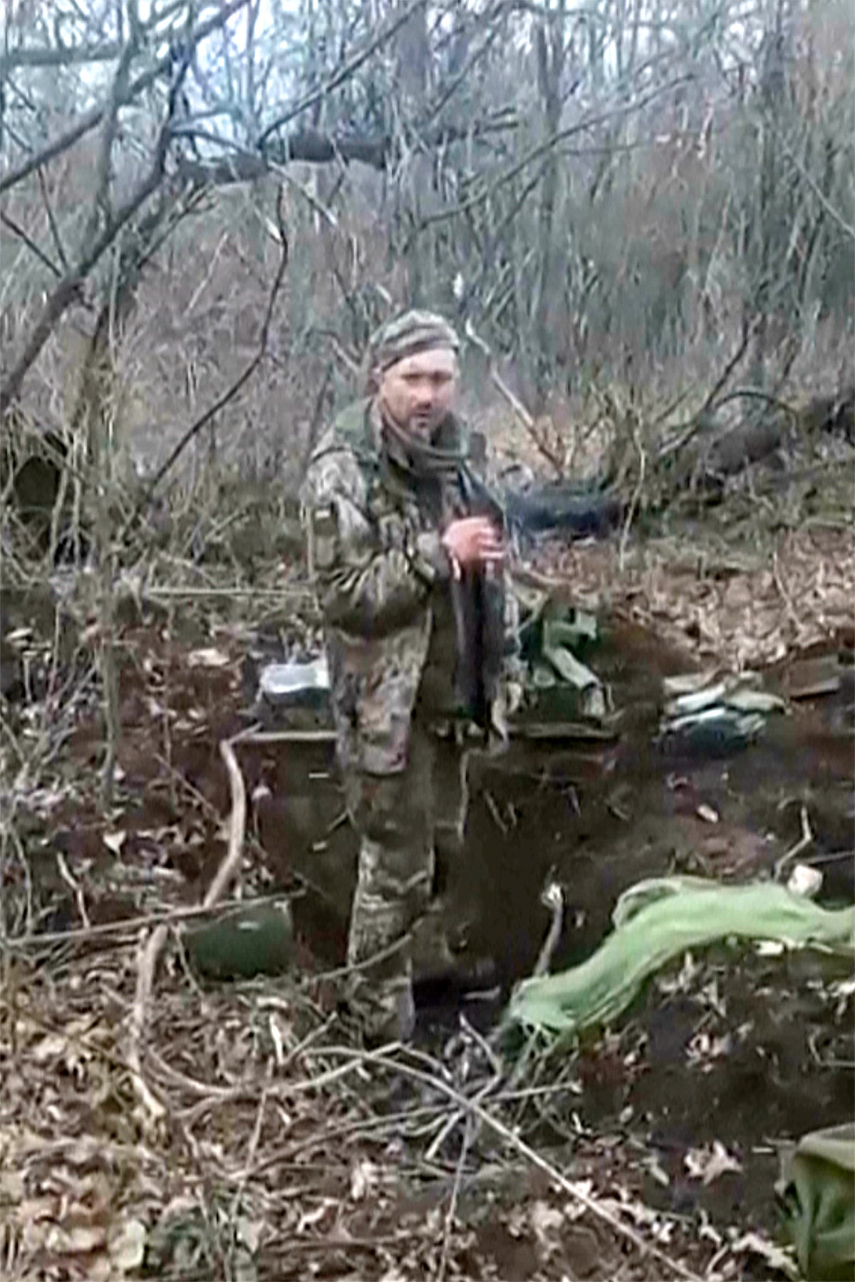 Volodymyr Zelensky awards highest military honour to soldier executed on video