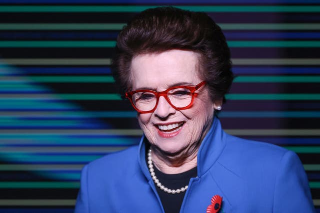 Billie Jean King founded the WTA 50 years ago this summer (Steve Welsh/PA)