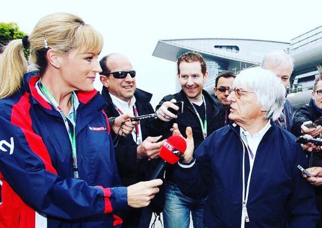 F1: Sky presenter Rachel Brookes on life in the paddock and a run-in ...