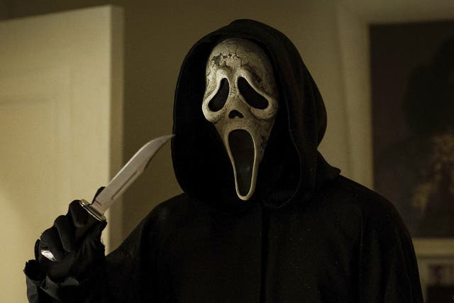<p>Serial killer Ghostface in the new sequel ‘Scream VI’ </p>