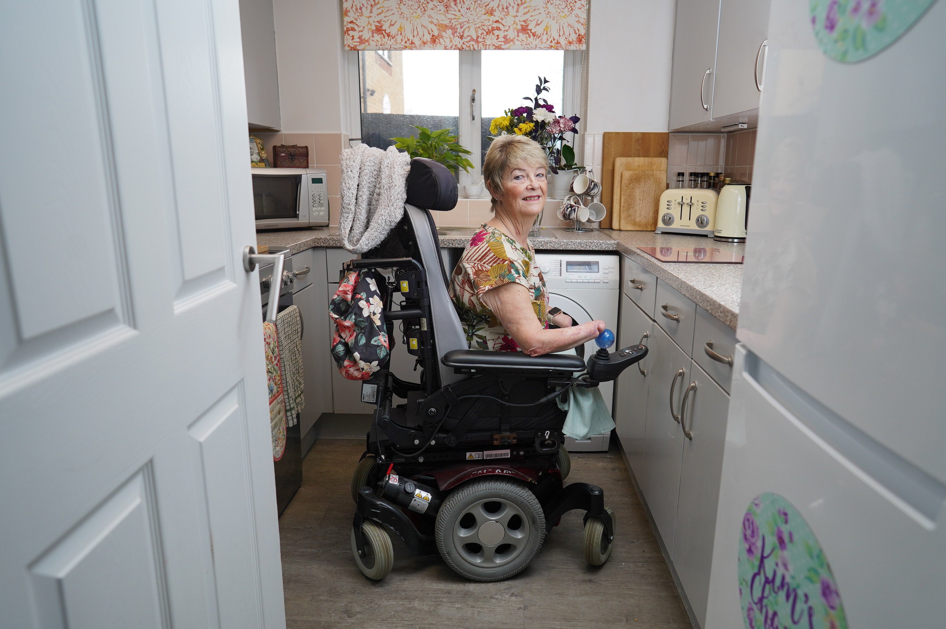 Ms Smith said her home is not suitable for a wheel-chair user