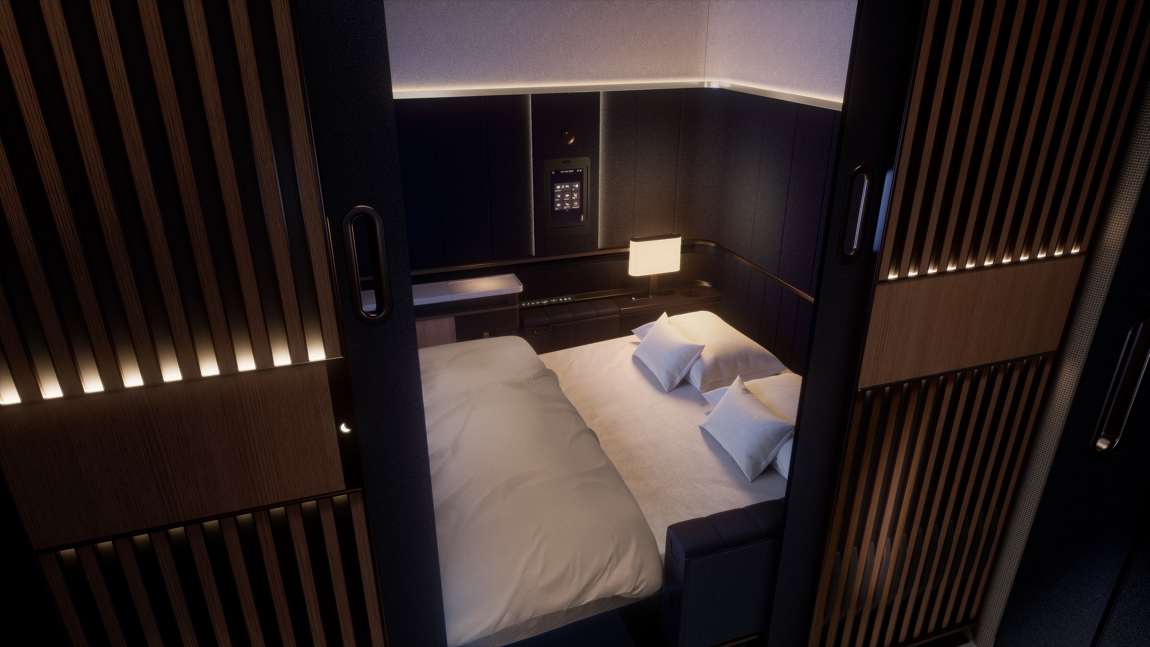 The new Lufthansa First Class Suite Plus