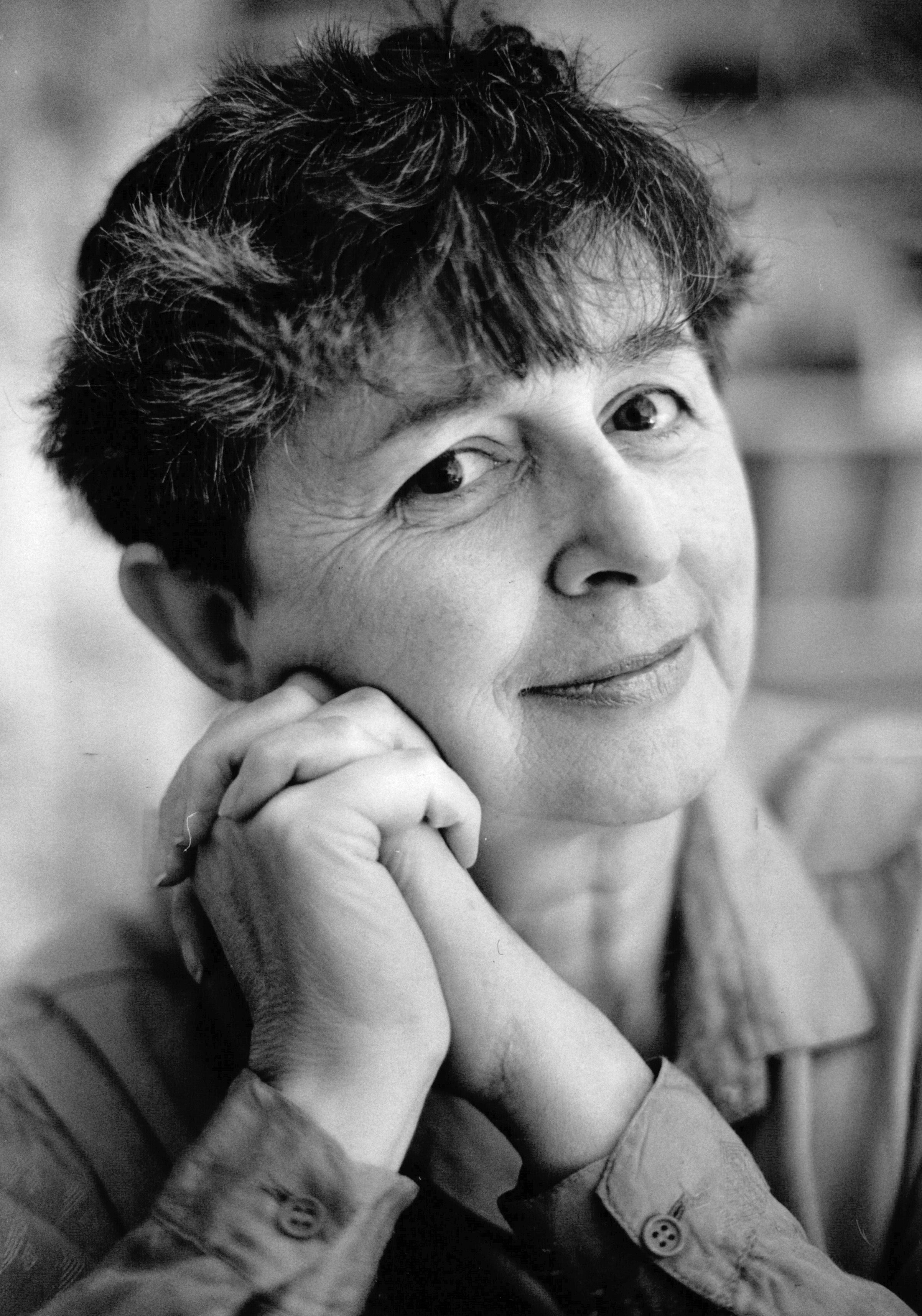 Activist Monica Furlong, 1986