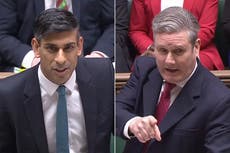 Rishi Sunak uses Boris Johnson attack by calling Starmer ‘just another lefty lawyer’