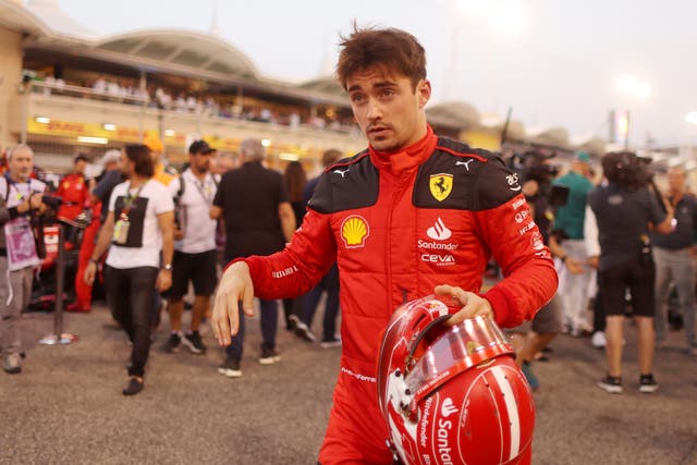 <p>Charles Leclerc was forced out of the season opener at the Sakhir Circuit </p>