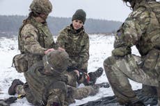 Princess Kate braves snow for drill with Irish Guards amid Lilibet’s christening revelations