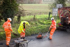 England’s worst pothole locations revealed - as 4 in 5 roads damaged in one area