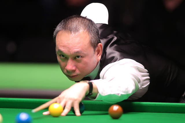 James Wattana joined Ronnie O’Sullivan in the last 16 of the Six Red World Championship (Richard Sellers/PA)