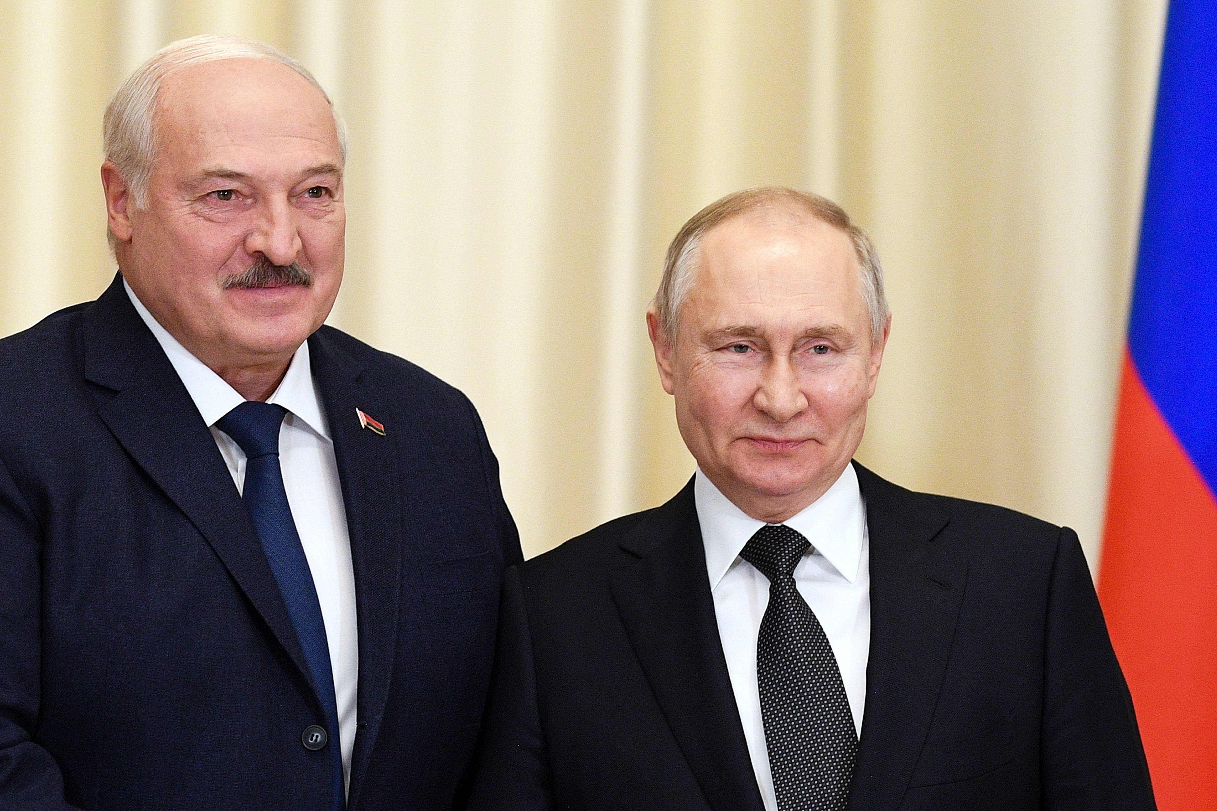 Belarusian President Alexander Lukashenko is a staunch ally of Russian President Vladimir Putin