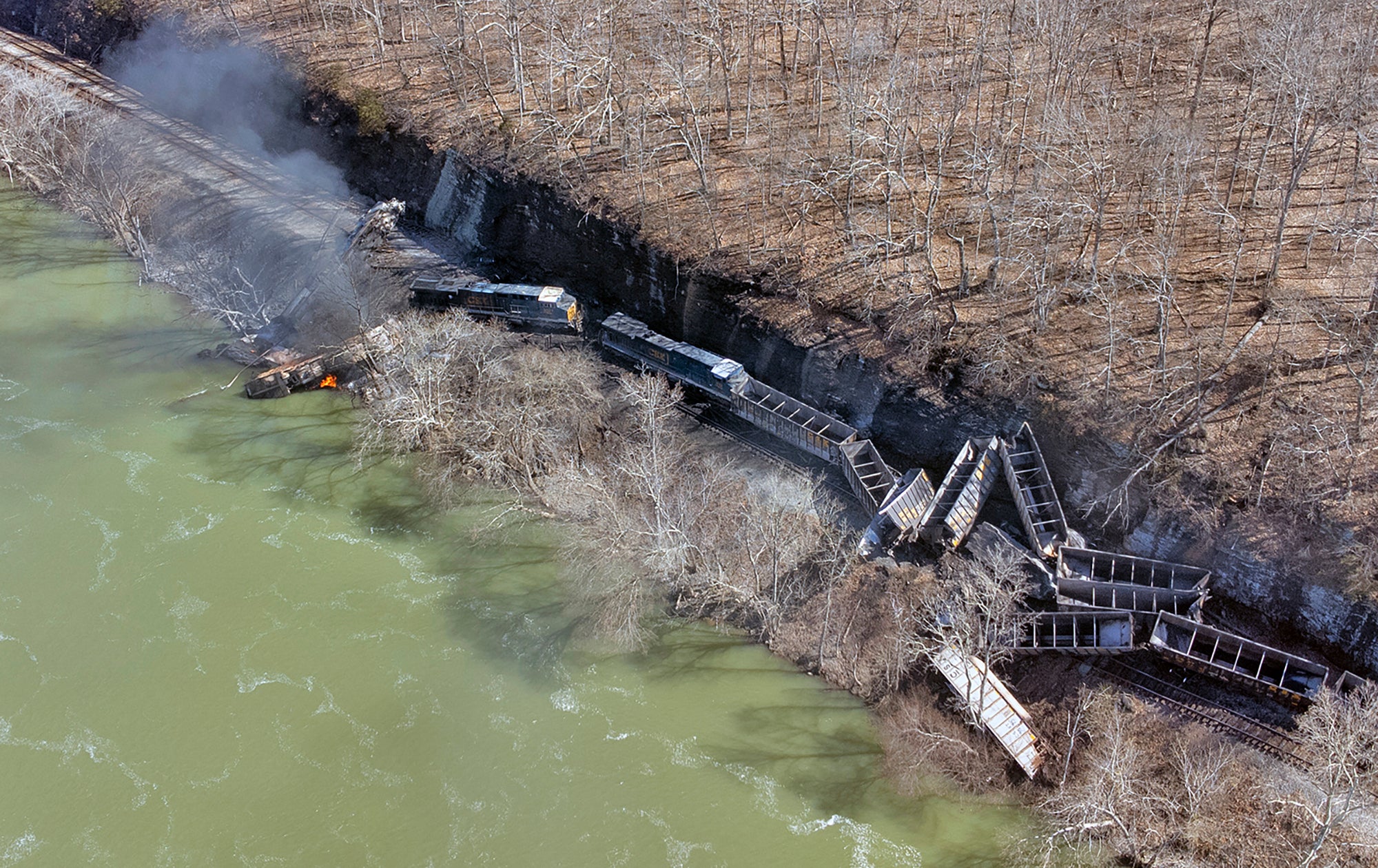 Train-Derailment West-Virginia