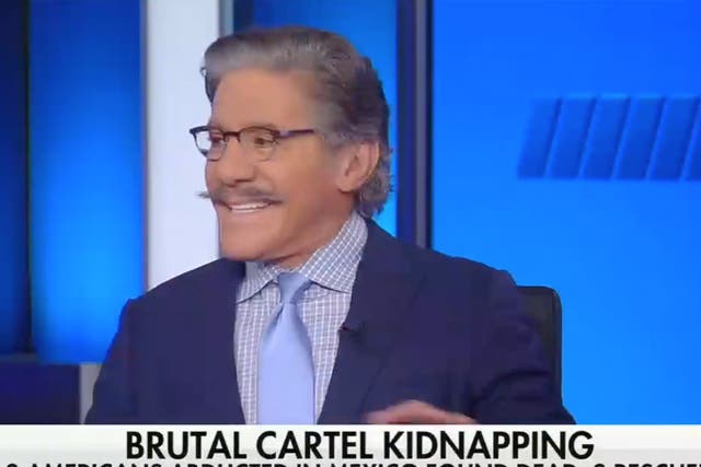 <p>Fox News host Geraldo Rivera jokes that his co-hosts are cocaine users while discussing the kidnapping of four Americans in Mexico, two who were killed</p>