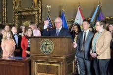 Abandoning trans people ‘a mistake’ for Democrats, says Tim Walz
