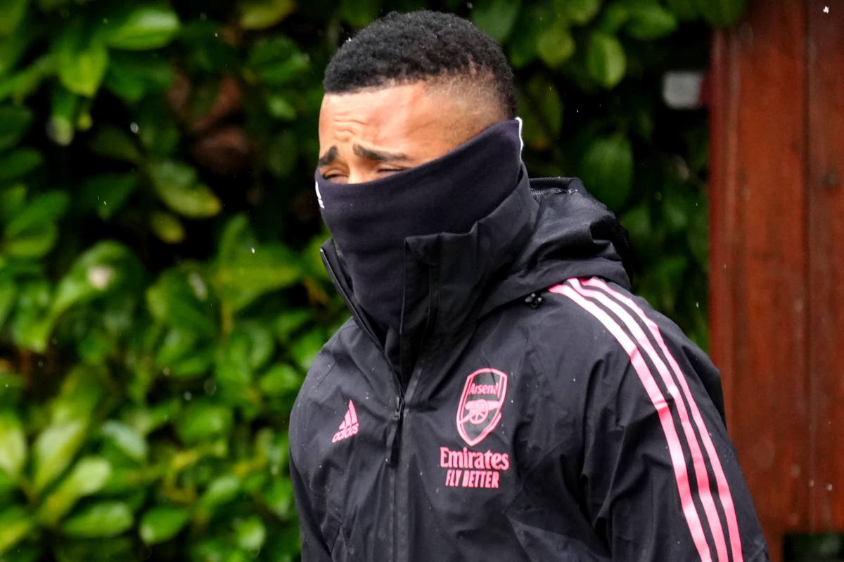 Mikel Arteta refuses to reveal whether Gabriel Jesus has travelled to Lisbon