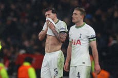 The end of Spurs’ European journey proves as pathetic as it was inevitable