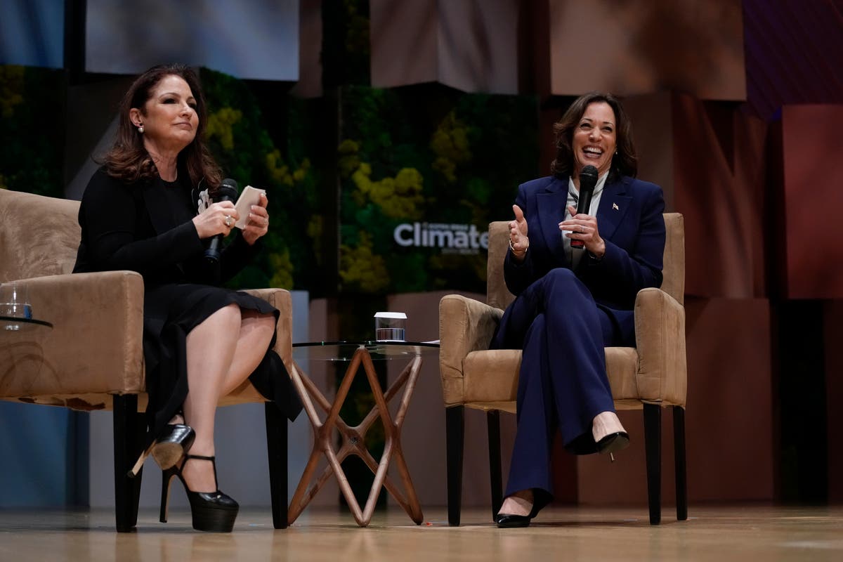At Florida climate change summit, Harris stresses optimism