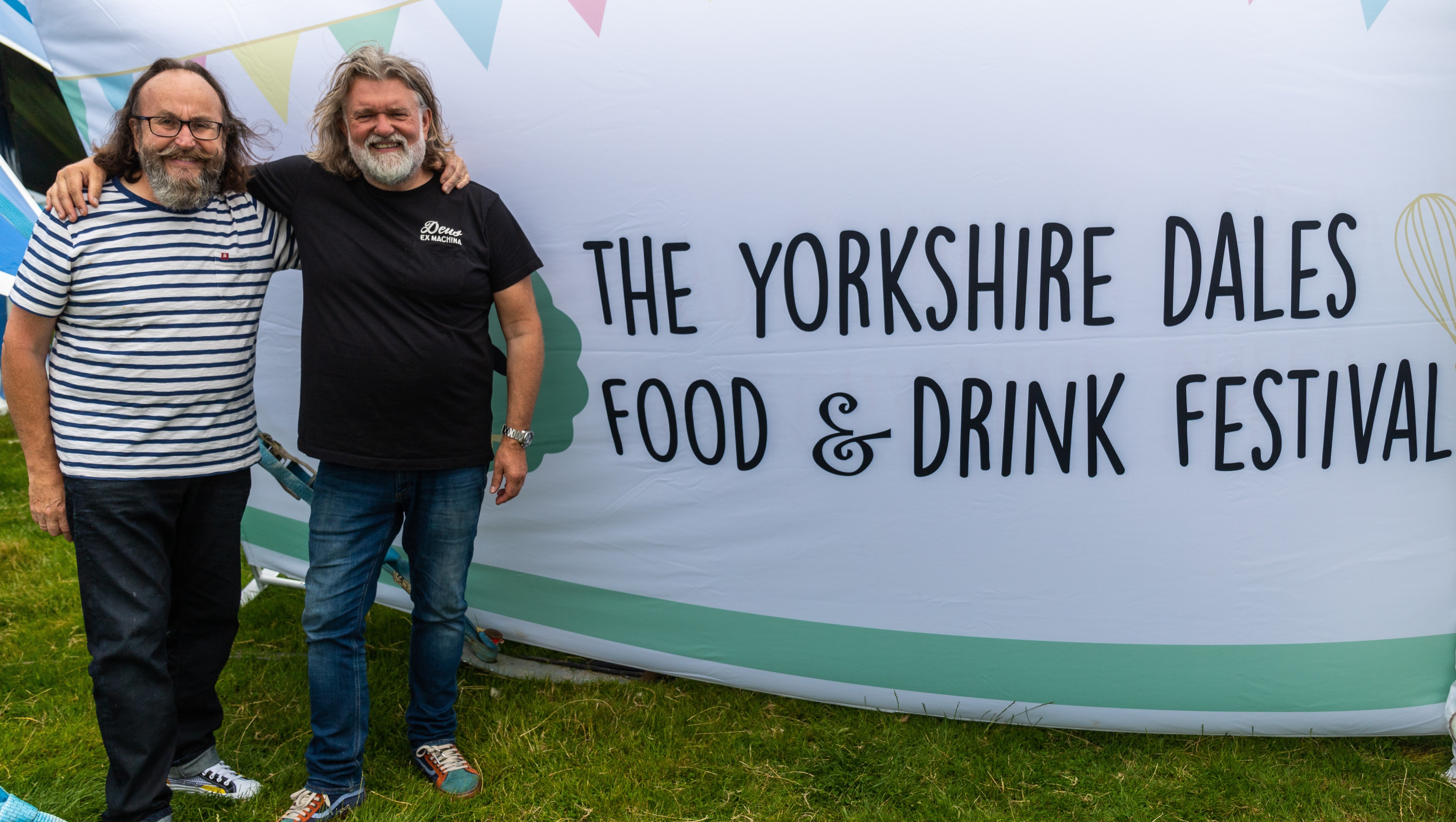 The Hairy Bikers Dave Myers and Si King at a previous festival