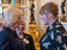‘When the Queen met Camilla’: Happy Valley’s Sarah Lancashire meets Queen Consort in viral video