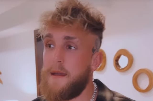 <p>Jake Paul discusses his run-in with Floyd Mayweather</p>