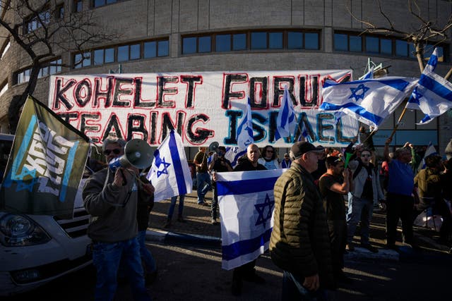 ISRAEL-PROTESTAS