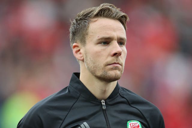 Chris Gunter, the first Wales men’s player to win 100 caps, has retired from international football (Nick Potts/PA)