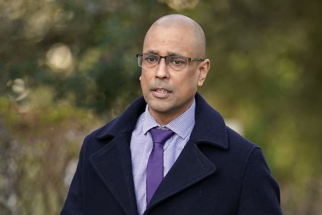 Pc Ravi Canhye has pleaded not guilty to the rape and sexual assault of one woman and the sexual assault of another (Andrew Matthews/PA)