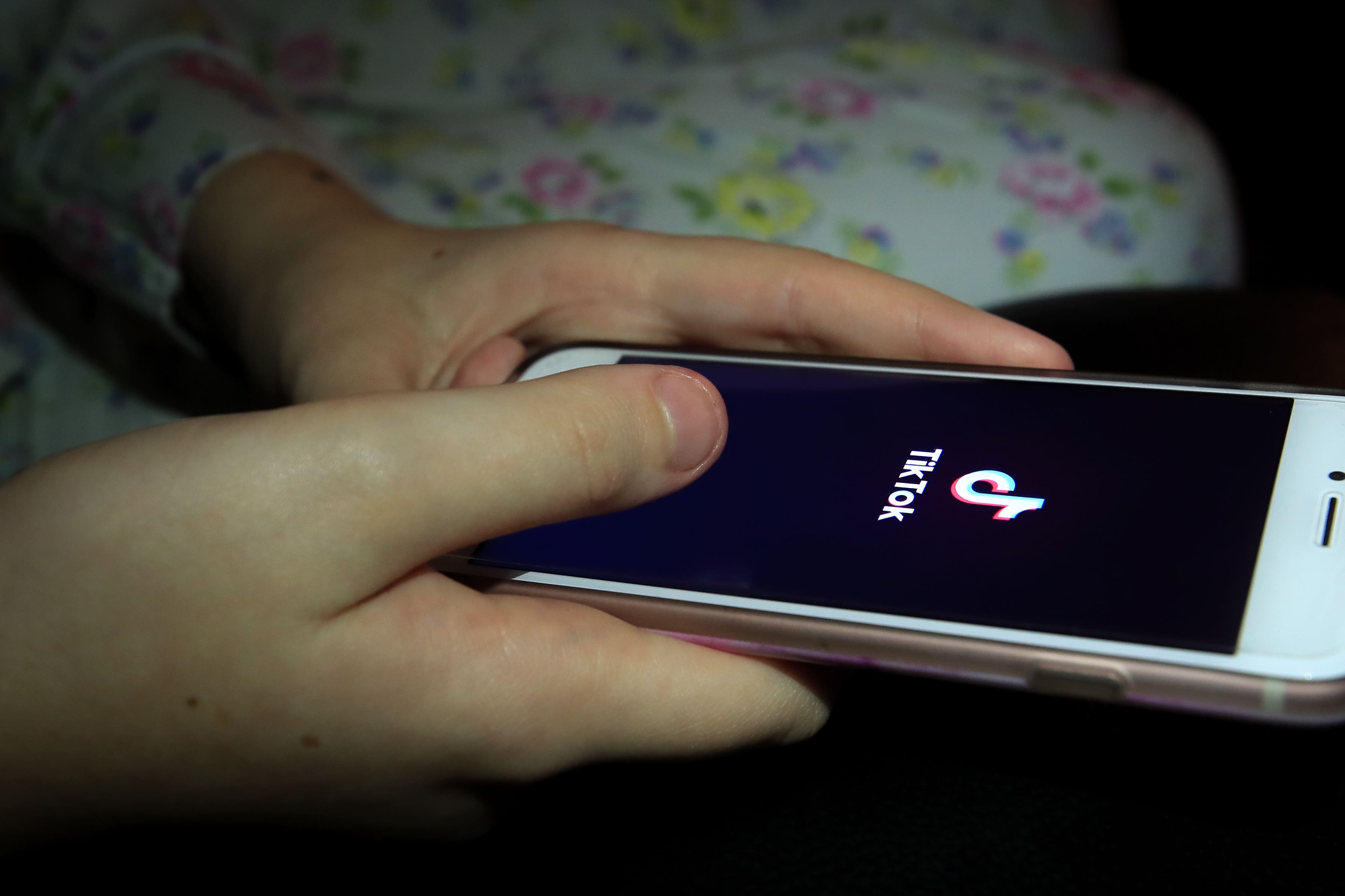 Social media app TikTok had problems loading videos on Thursday morning (Peter Byrne/PA)