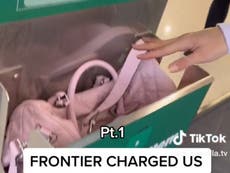 Frontier Airlines admits it pays agents a bonus for charging passengers for oversized baggage