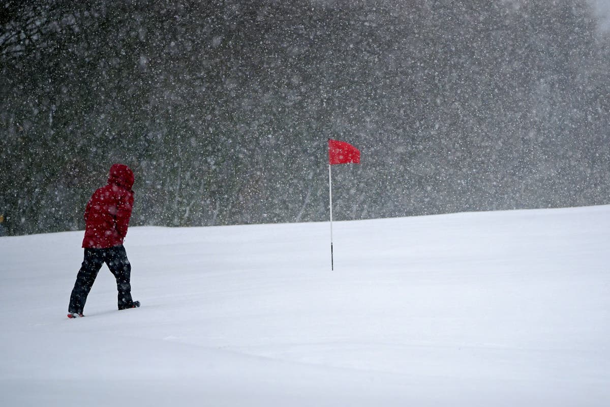 Blizzards set to bring ‘treacherous conditions’ to UK overnight