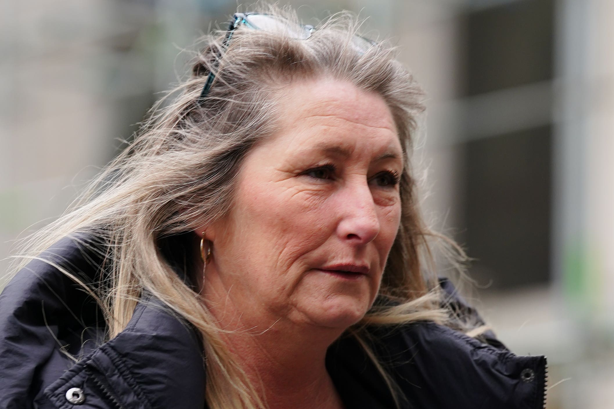 Cheryl Korbel arrives at Manchester Crown Court (Peter Byrne/PA)