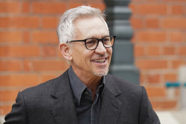 Match Of The Day host Gary Lineker leaves his home in London (James Manning/PA)