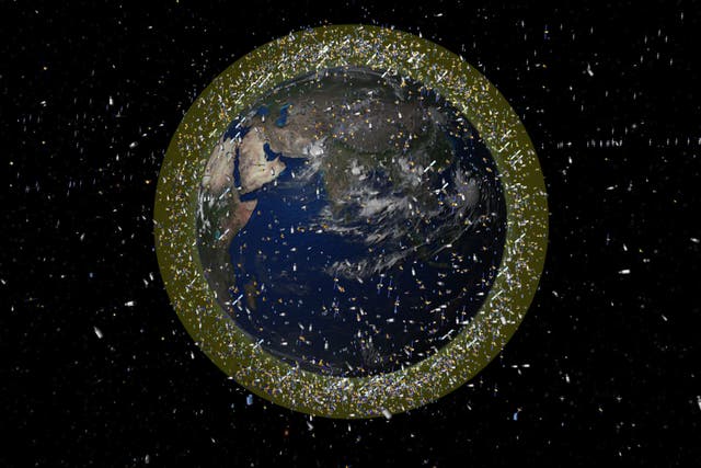 Space debris (ESA)