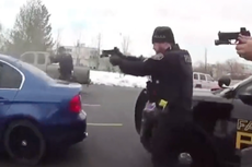 Bodycam video shows moment 25-year-old was shot dead by Utah police during traffic stop