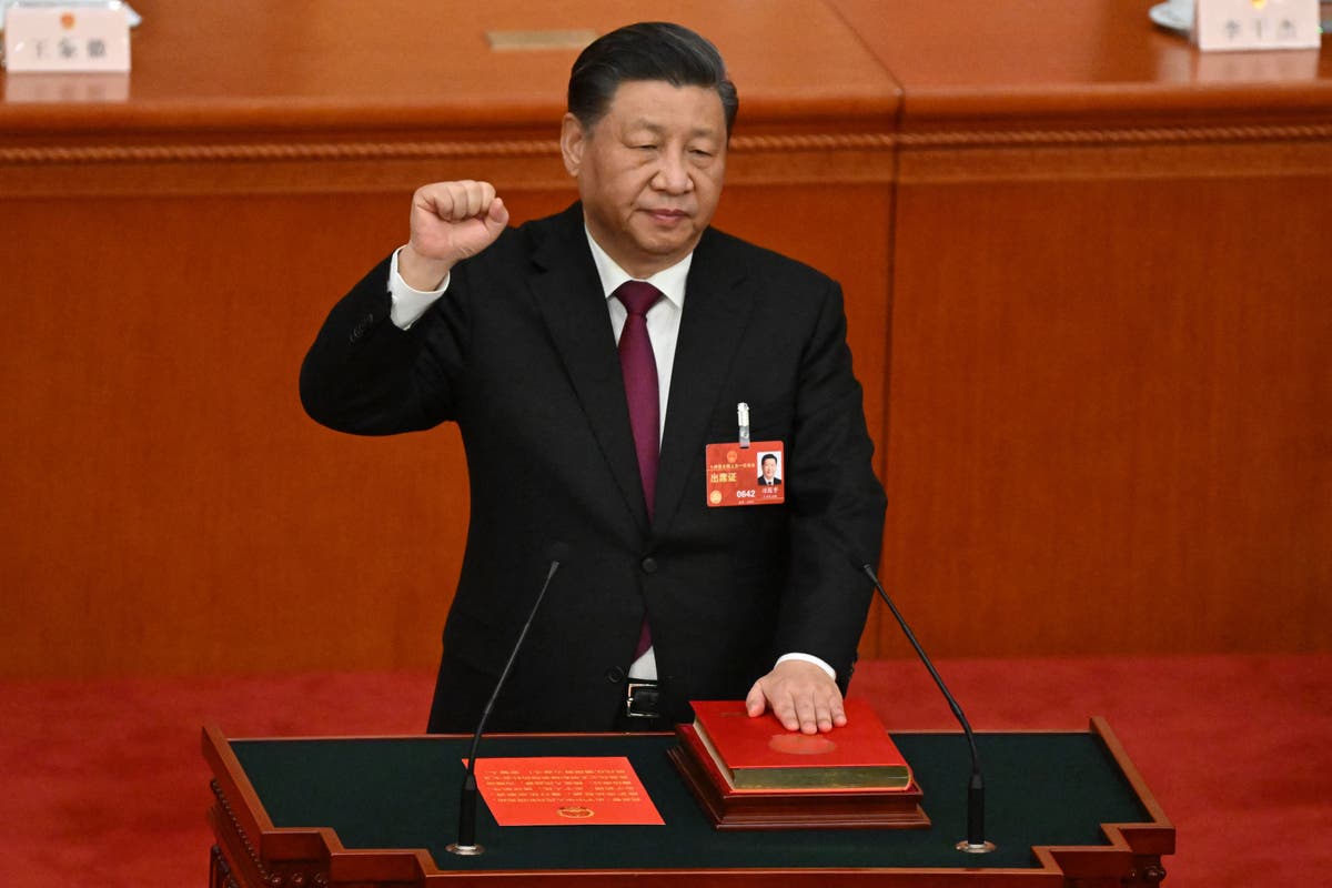 Xi Jinping becomes first leader in history of Communist China to serve three terms