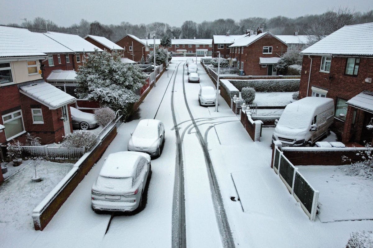 Met Office weather warning map revealed as snow hits UK The Independent