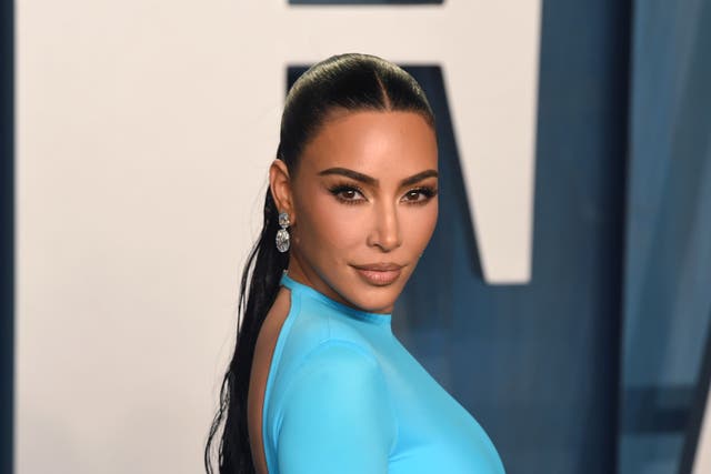 Kim Kardashian is one of Joanna Czech’s clients in the buildup to the Oscars (Doug Peters/PA)