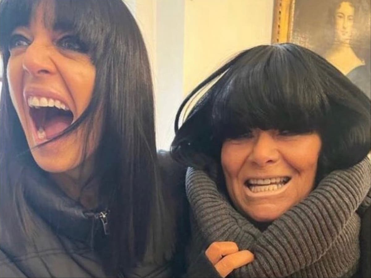 Dawn French transforms into Claudia Winkleman in Traitors-themed sketch