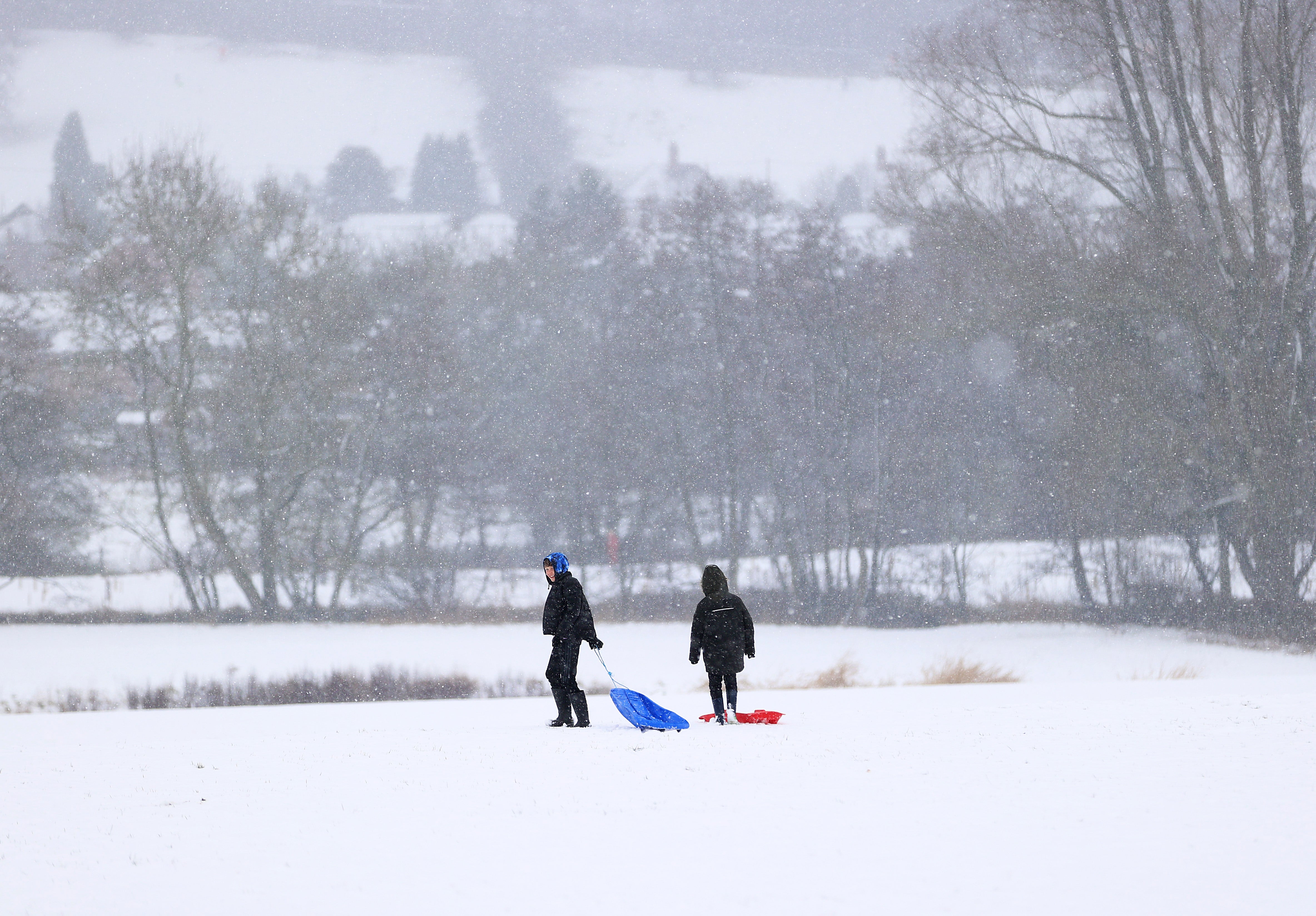 Snow hit parts of the UK earlier this month - and the cold weather isn’t out of the way yet