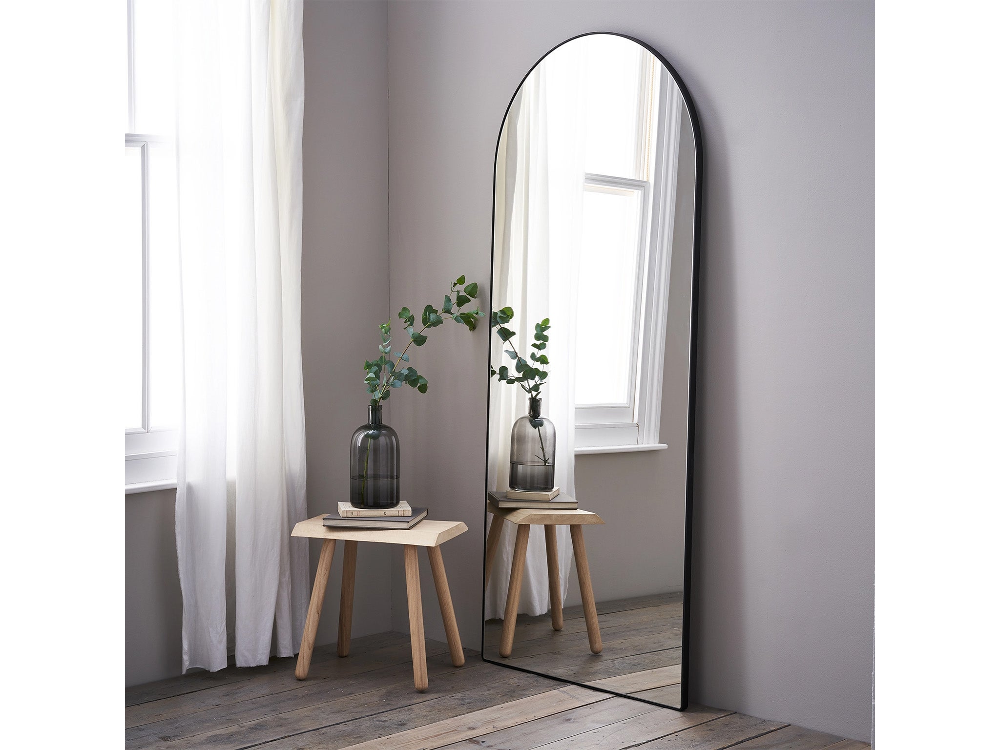 White Mirror For Dance Studio, Full length Mirror, Wall Mirror