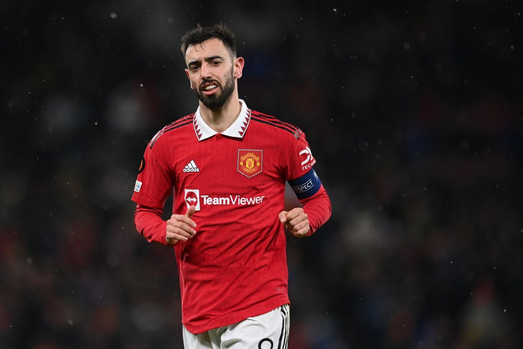 Erik Ten Hag Explains Why Bruno Fernandes Is ‘leading’ Man Utd By ...